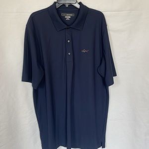 Greg Norman Play Dry Polo in Navy, Size XL